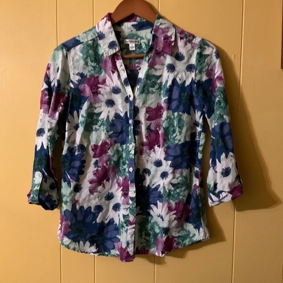 Croft and Barrow Cotton Linen Blend! - Picture 1 of 9